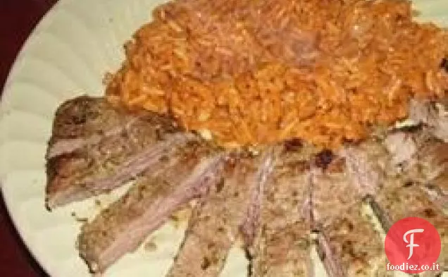 Bistecca messicana alla griglia