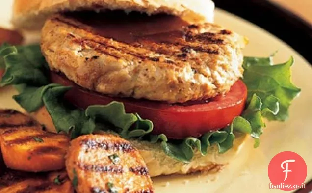 Barbecue Hamburger di tacchino