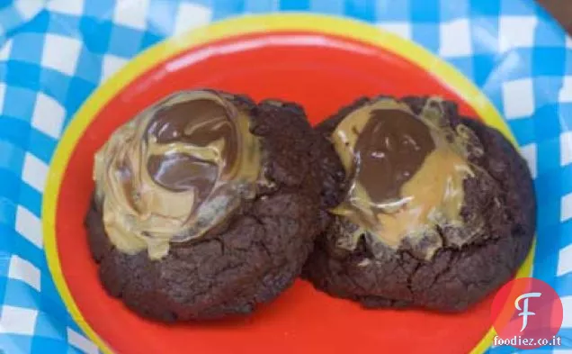 Cioccolato Nocciola Burro di arachidi Biscotti di lava