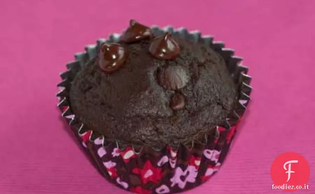 Muffin al cioccolato con olio di cocco