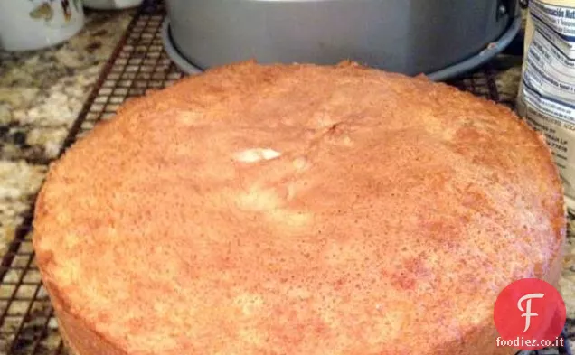 Pan di spagna al latte caldo di Bev e torta alla crema di Boston