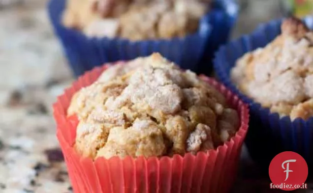 Muffin di spezie di acero di zucca integrale