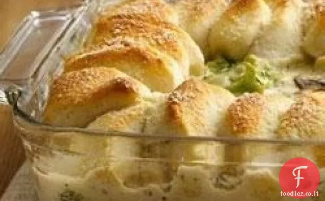 Pollo Alfredo Biscotto Casseruola