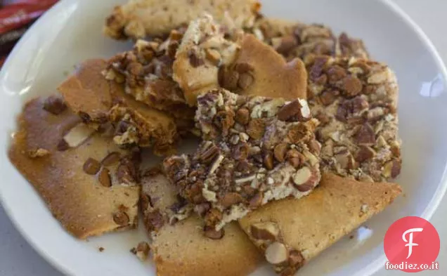 Corteccia di biscotto con chip di cannella