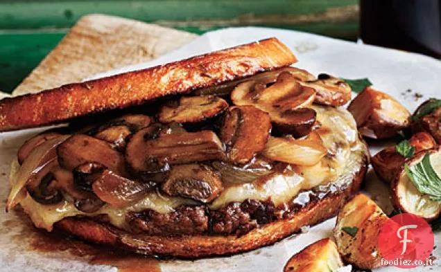 Funghi e Provolone Patty si scioglie