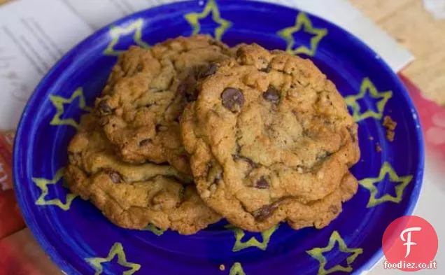 Noci Pecan tostate Cocco Biscotti al cioccolato