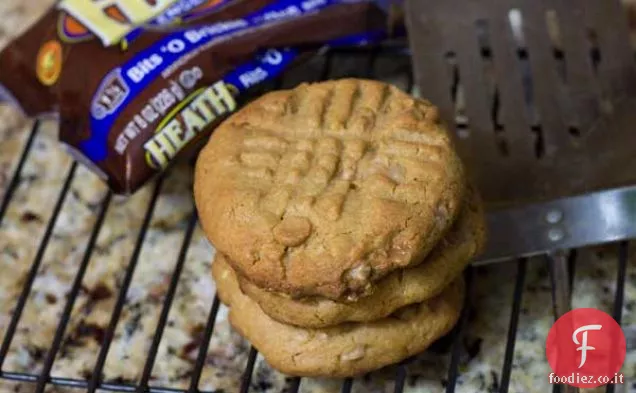Biscotti al burro di arachidi giganti