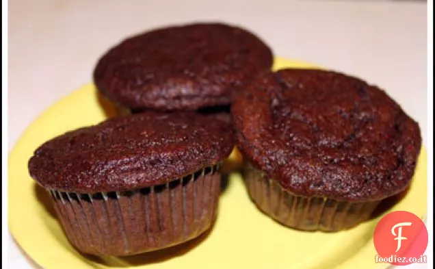Muffin al cioccolato a ridotto contenuto di grassi