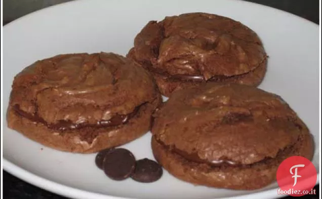 Biscotti sandwich alla nutella