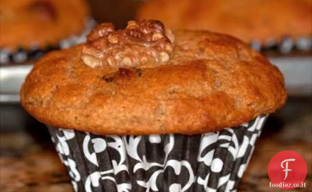 Muffin in acero con scaglie di cioccolato in piccoli lotti