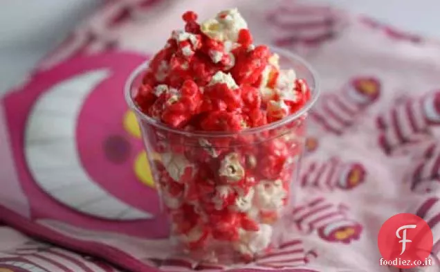 Popcorn alla cannella rosso caldo