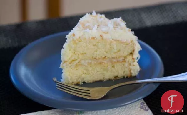 Torta di cocco Celebrazione giglio bianco-Piccolo