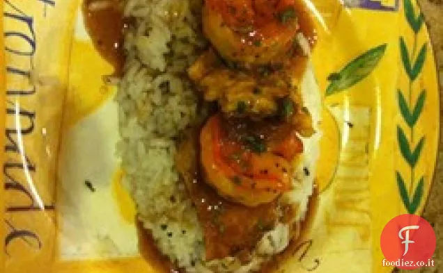 Uovo Foo Yung con salsa di funghi