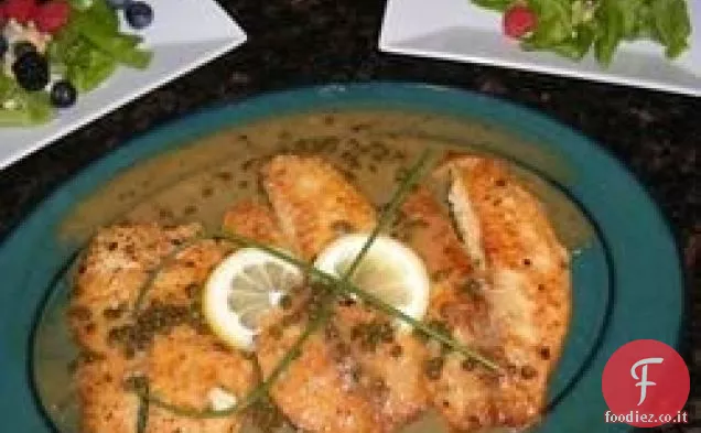 Piccata al limone Coregone