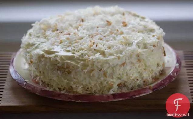 Key Lime riempito angelo cibo torta