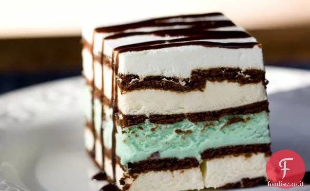 Torta del panino del gelato della cavalletta