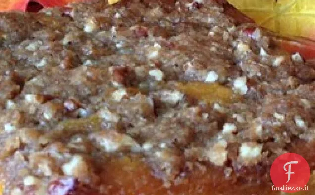 Casseruola di patate dolci con noci pecan