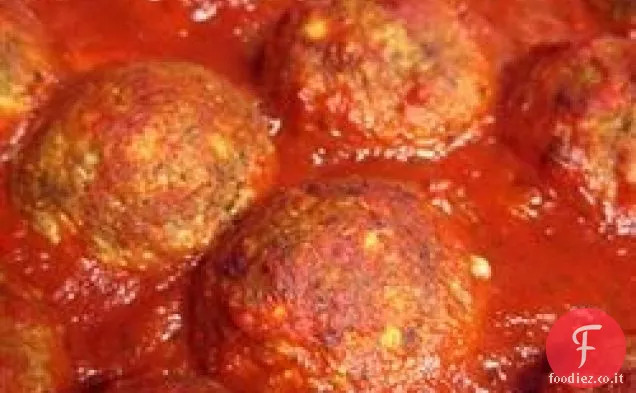 Polpette vegetariane in agrodolce