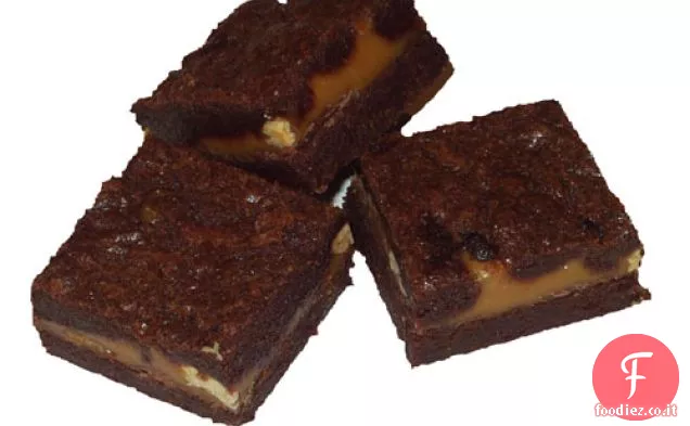 Caramello riempito Brownies