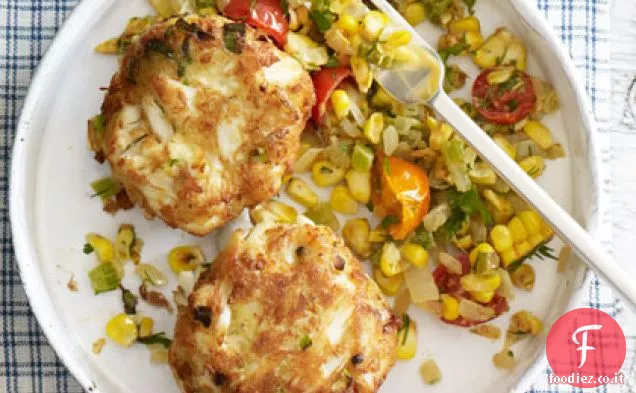 Insalata di pomodorini e mais