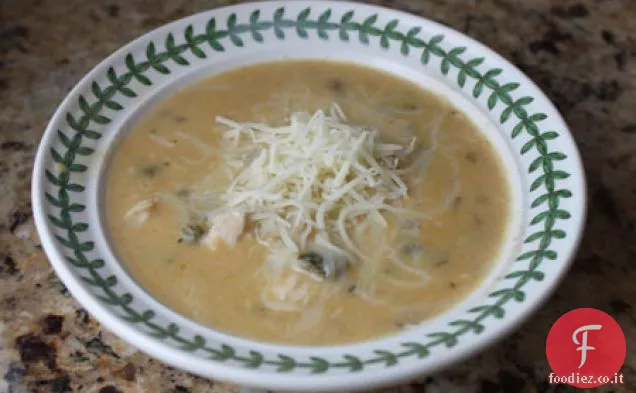 Zuppa di Poblano di tacchino