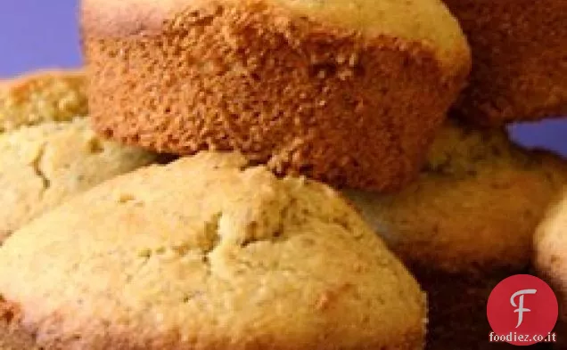 Muffin di mais vegan