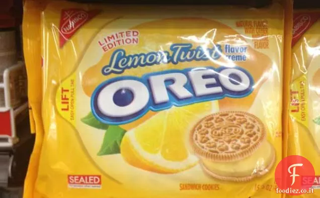 Forno freddo Limone Oreo Pound Cake