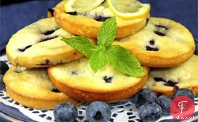 Torta di mirtilli freschi
