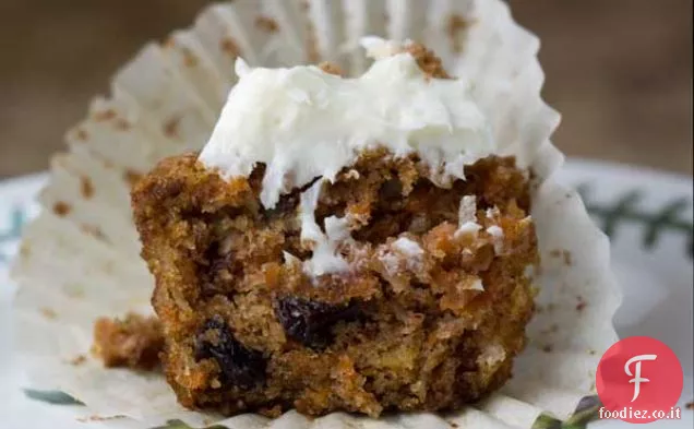 Cupcakes carota con purea di carote