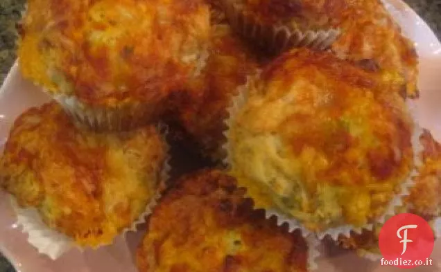 Guest Blogger: Lisa, Brittany e Riley fanno i muffin alla pizza