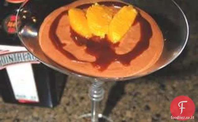 Mousse al cioccolato e Arancia