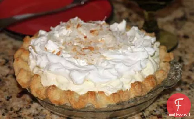 Torta di crema di cocco stile Roadhouse di Harry