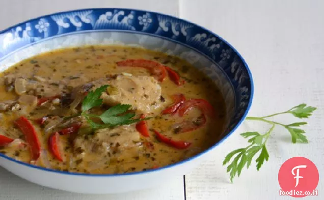 Curry di pesce al cocco facile e veloce