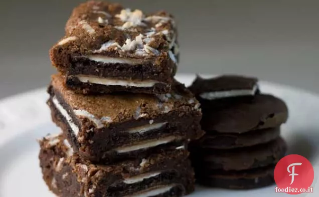 Brownies al cocco Oreo Fudge