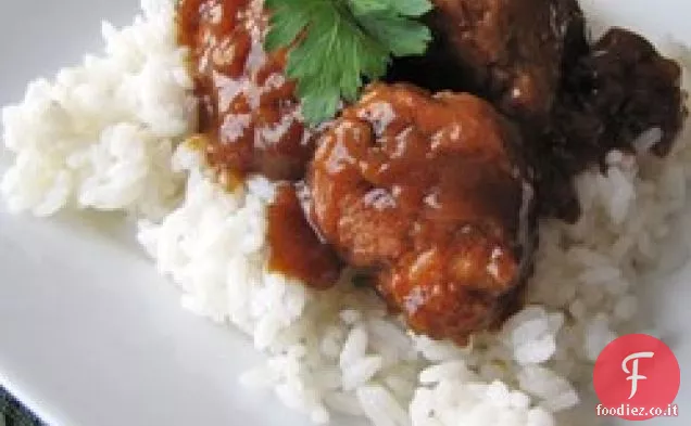 Le migliori polpette in agrodolce