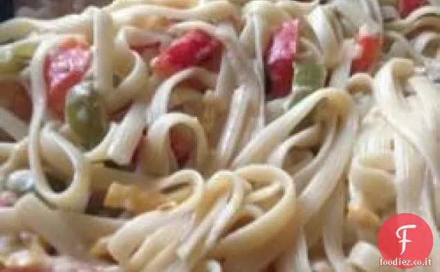 Fettuccine con Salsa di Cayenna al Peperone Dolce