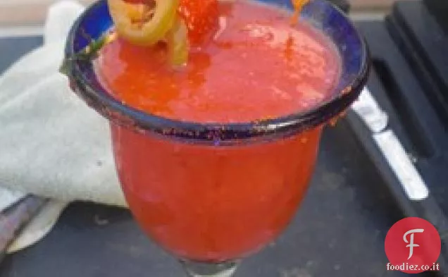 Ultimo congelato fragola Jalapeno Margarita