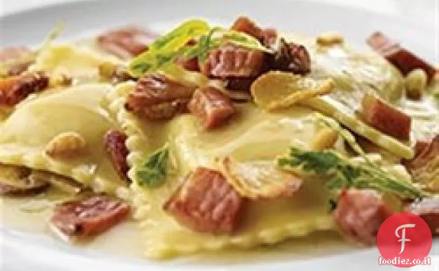 Ravioli di Zucca con Prosciutto Croccante Margherita® 
