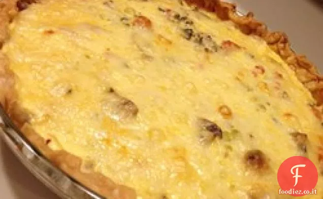 Prosciutto e Quiche di riso selvatico