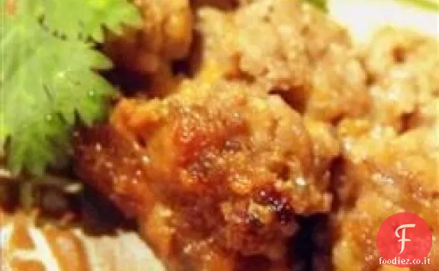 Polpettone di mela e avena