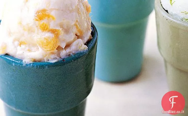 Ananas - Zucchero di canna Frozen Yogurt