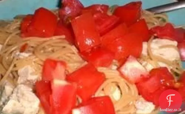 Papillon di pollo italiano Pasta