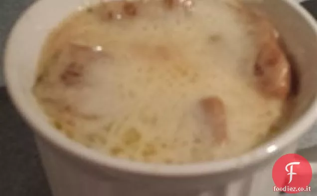 Autunno Zuppa di cipolle francese