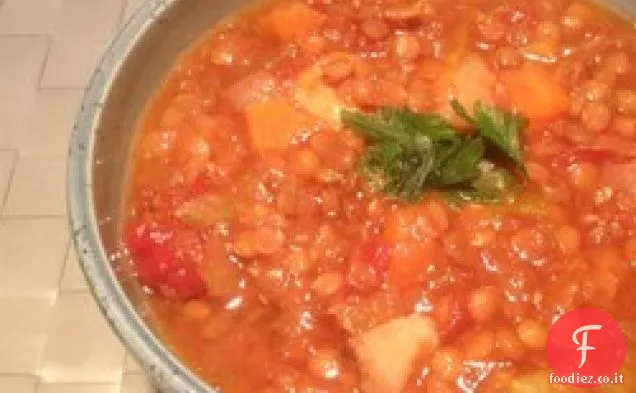 Zuppa di lenticchie abbondante II