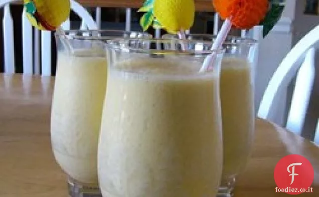Frullato di banana arancione