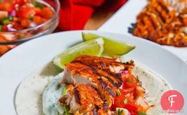 Tacos di pesce al lime di Chipotle