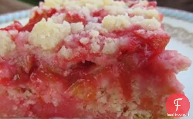 Torta al rabarbaro della mamma