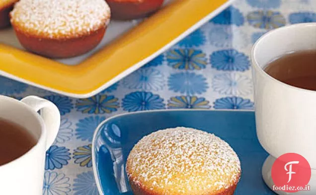 Torte di tè al limone