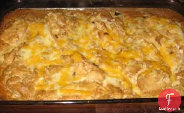 Casseruola di riso e pollo