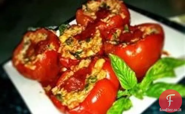 Peperoni rossi ripieni di Bela